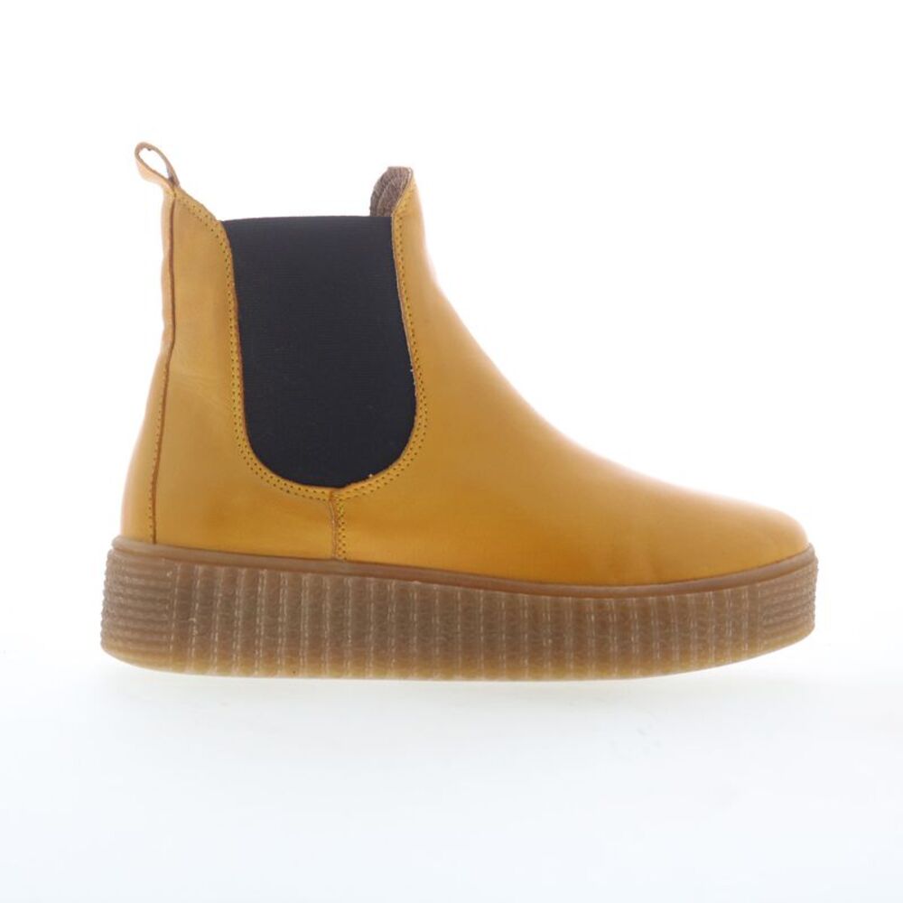 Miz Mooz Womens Shaniece Yellow Boots (NWT)